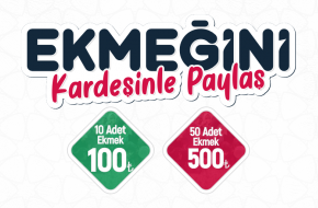 10 ADET  EKMEK BAĞIŞI