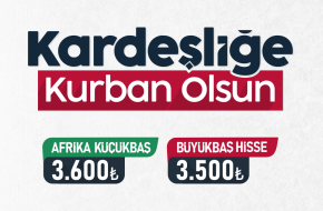 BÜYÜKBAŞ KURBAN HİSSE BAĞIŞI