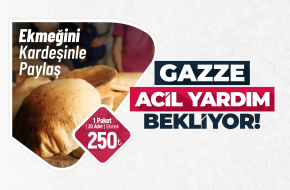 1 PAKET EKMEK BAĞIŞI