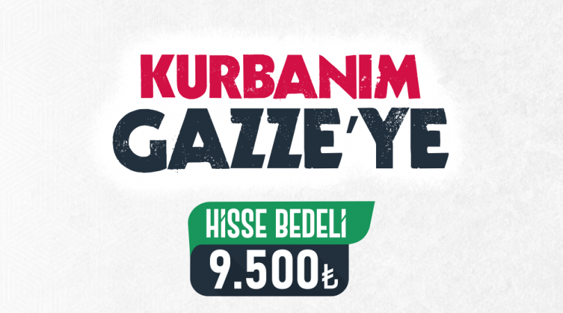 KURBANIM GAZZEYE ŞİFA OLSUN
