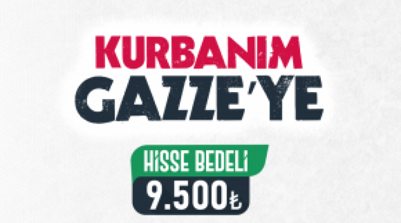 2025 GAZZE VACİP KURBAN BAĞIŞI
