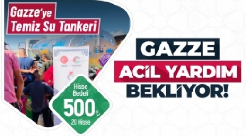 TAM SU TANKERİ BEDELİ