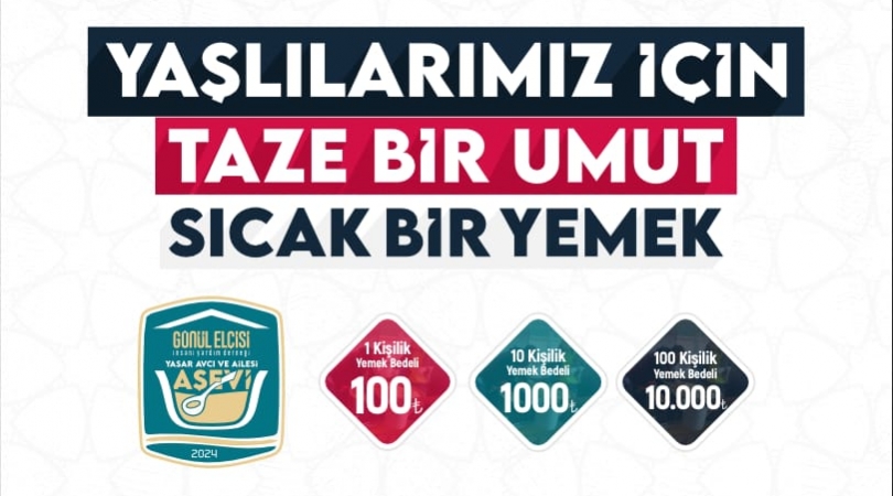 AŞEVİ 1 KİŞİLİK YEMEK BAĞIŞI