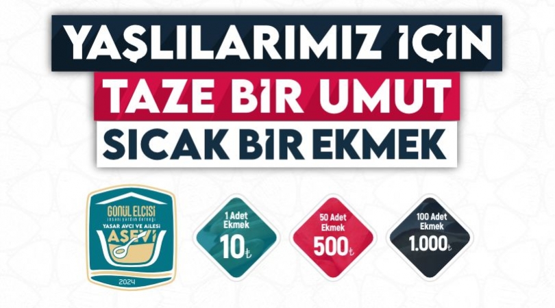 1 ADET AŞEVİ EKMEK BAĞIŞI