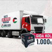 GAZZE GIDA KOLİSİ YEMEK UN EKMEK SU TANKERİ KURBAN BAĞIŞI