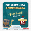 SOMALİ KURANI KERİM HEDİYESİ
