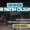 SENİNDE BİR PAYIN OLSUN BAĞIŞI GÜLTEPE CAMİİ HACERÜL ESVET CAMİİ BAĞIŞI